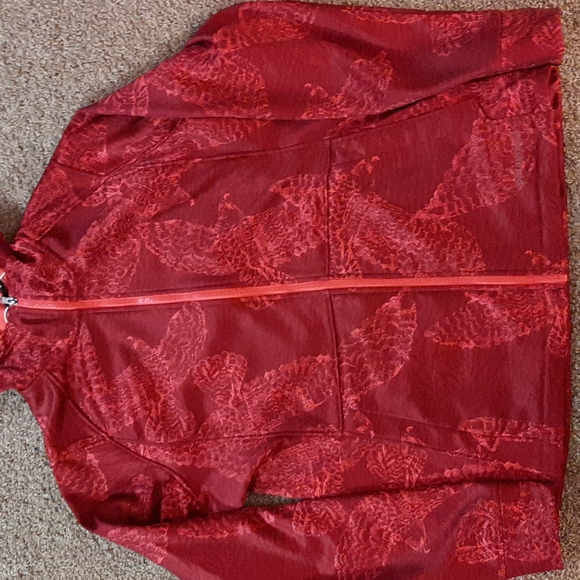 Patagonia Slopestyle Hoody Peregrine Wax Red Large EUC - Picture 2 of 6